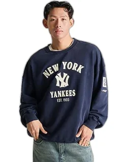New York Yankees Mlb First Team Fleece Pullover Hoodie