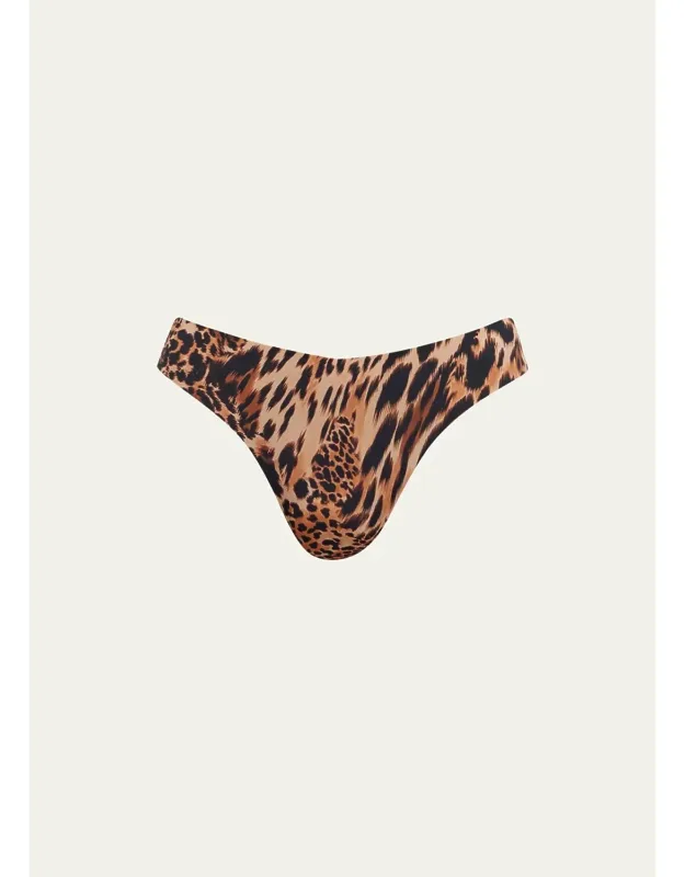 Seamless Printed Thong