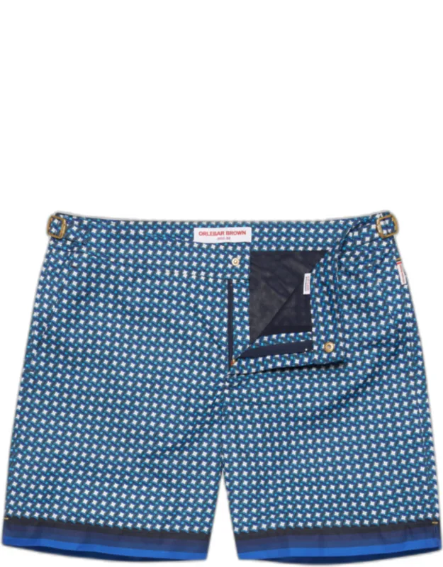 Mid-length Print Swim Shorts