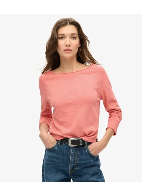 Long Sleeve French Terry Top