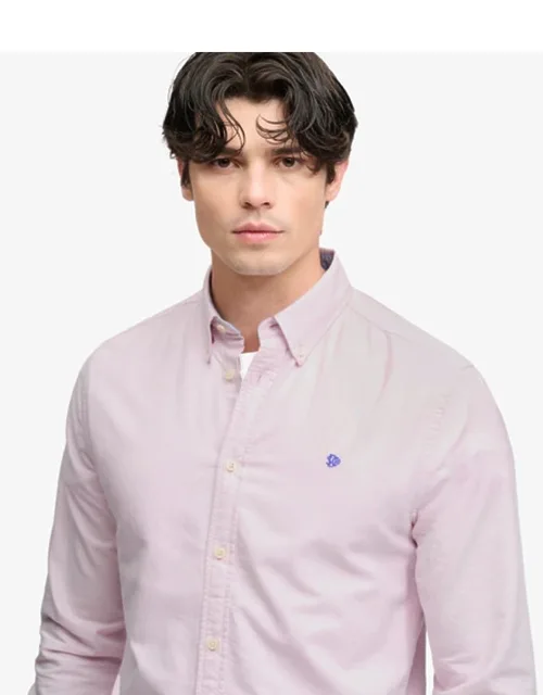 Preppy Oxford Long Sleeve Shirt - Relaxed Fit, Organic Cotton