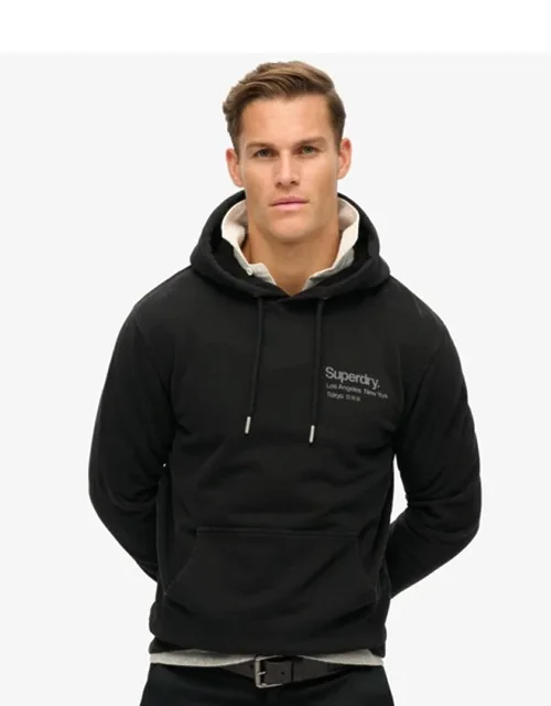 Core Logo City Loose Fit Hoodie