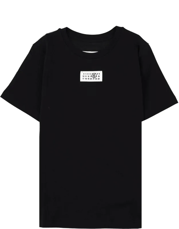 T-shirt With Logo Patch