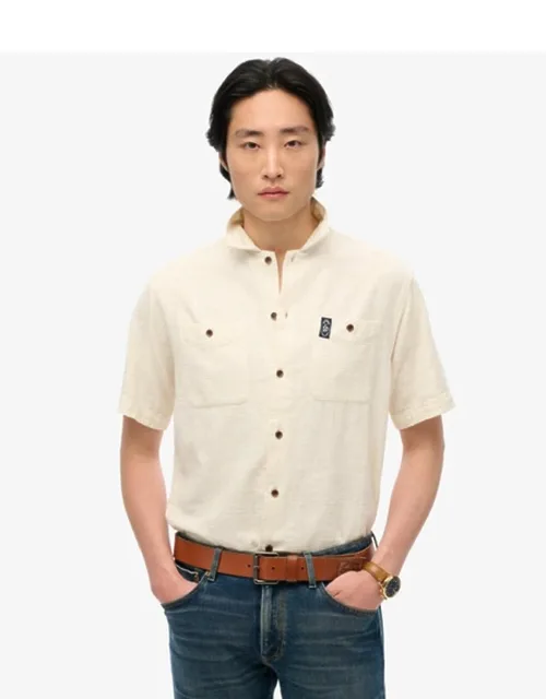 Textured Short Sleeve Shirt