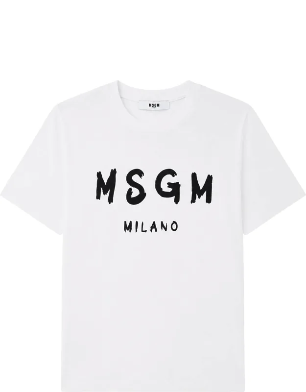T-shirt With Logo Print