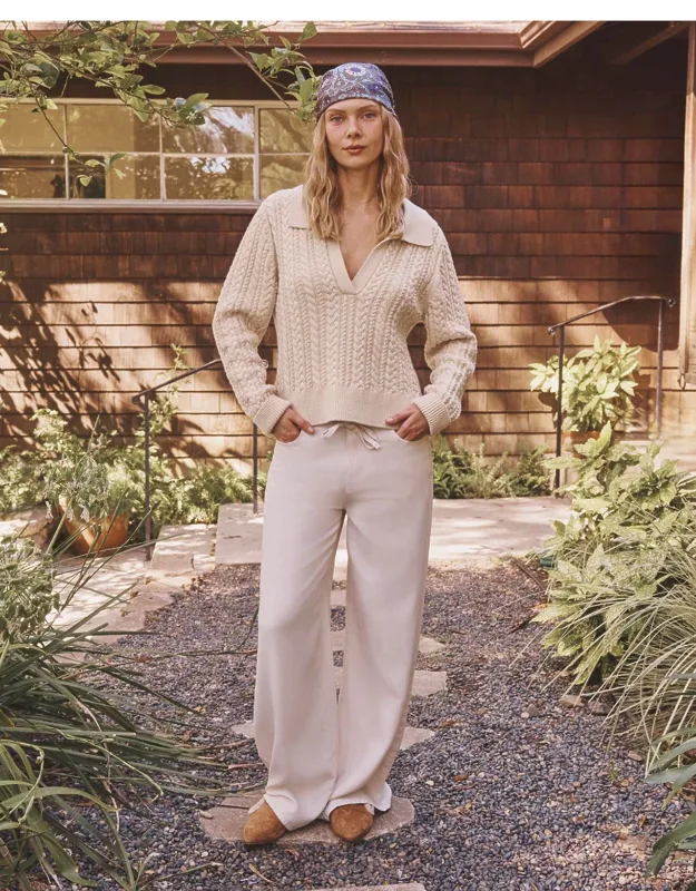 Jenson Polo Cable Sweater