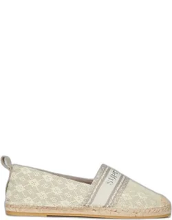 Canvas Espadrille Overlay Shoes