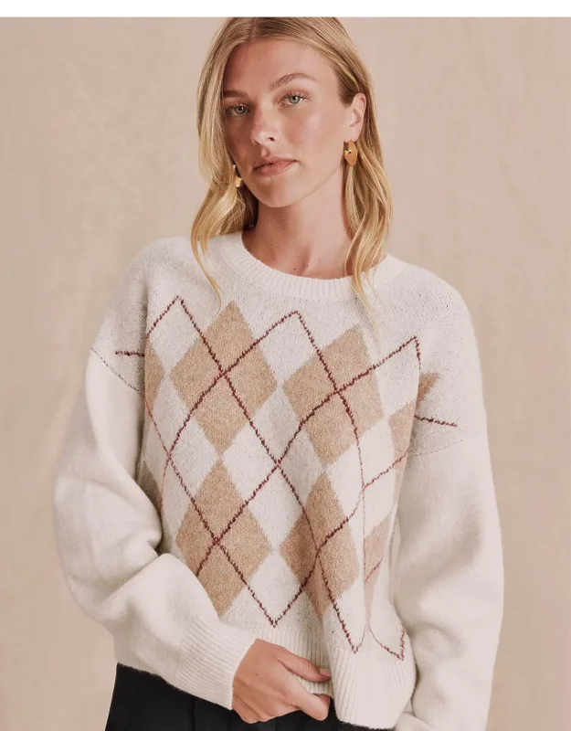 Astrid Argyle Sweater