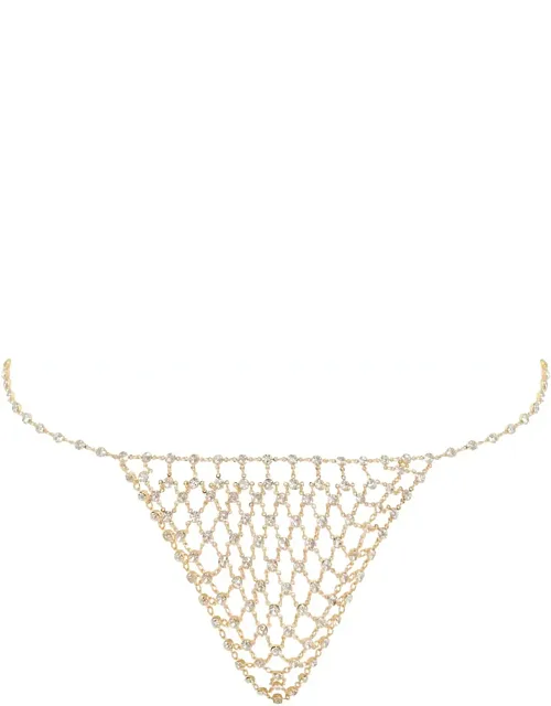 Marli Diamond Lattice Thong