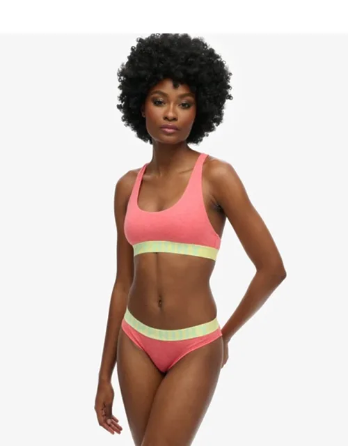 Organic Cotton Large Logo Bikini Briefs