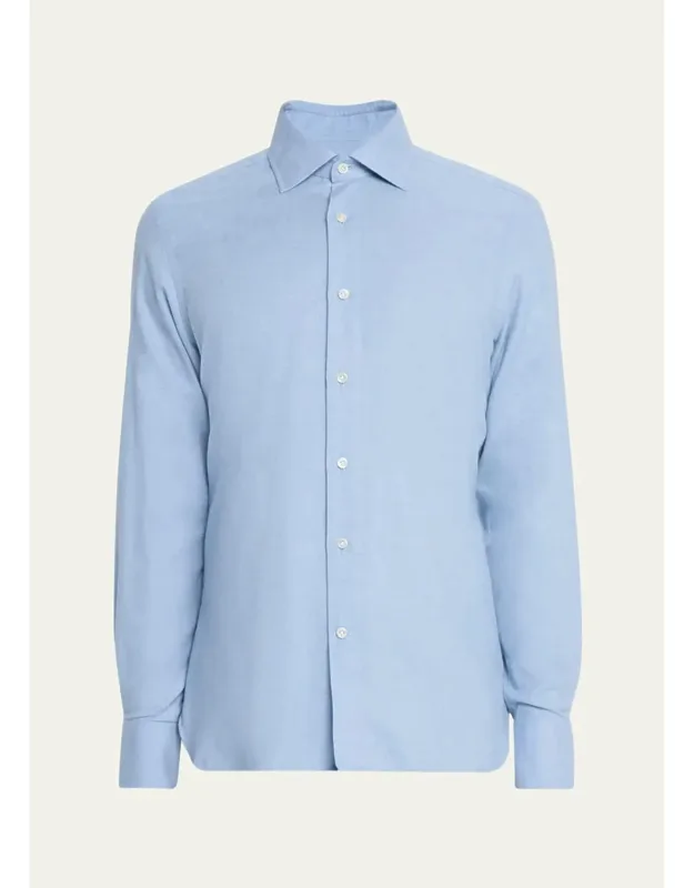 Matte Cotton Classic-fit Sport Shirt