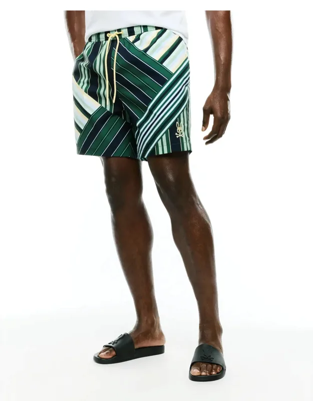 Drew Print Swim Trunks