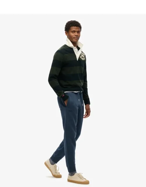 Organic Cotton Vintage Logo Embroidered Joggers