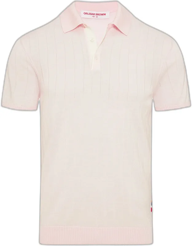 Tailored Fit Drop Needle Polo Shirt