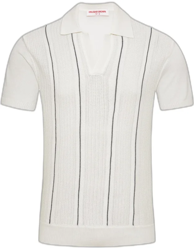 Tailored Fit Resort Collar Polo Shirt