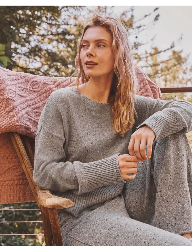 Haven Tweedy Crewneck Sweater