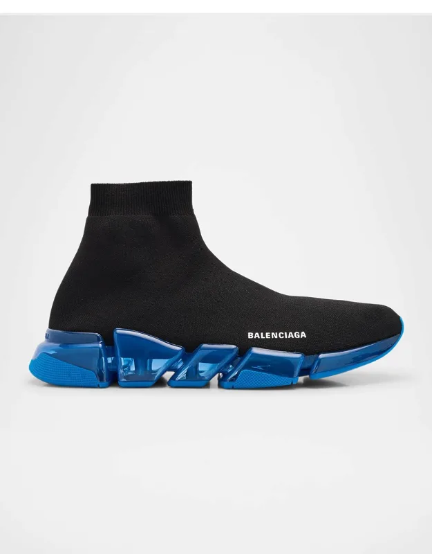 Speed 2.0 Clear-sole Knit Runner Sneakers