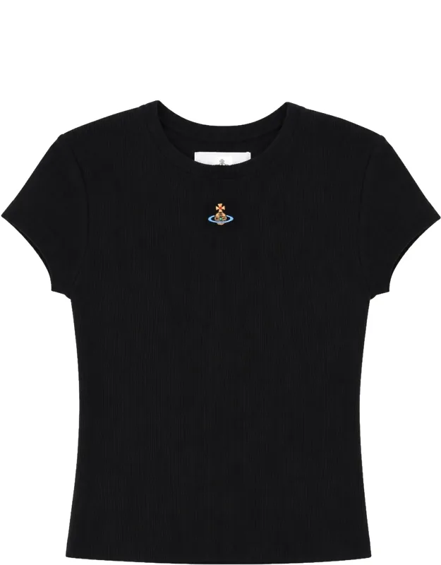 Cropped Logo T-shirt