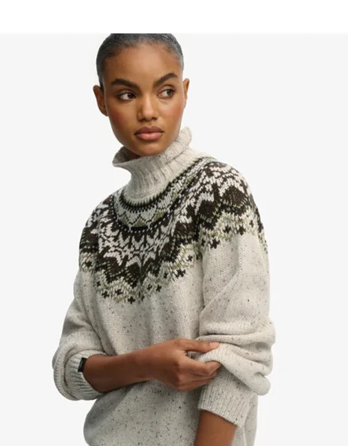 Fairisle High Neck Jumper