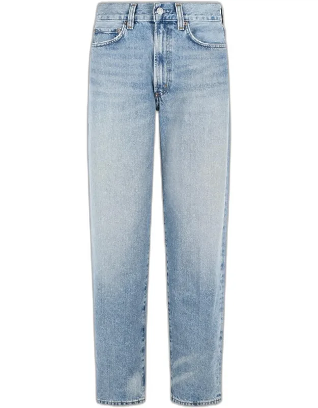 '80's Orbital Light Blue Cotton Jeans