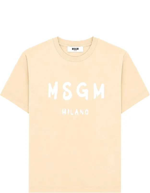 T-shirt With Logo Print