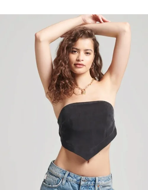 Vintage Bandana Off Shoulder Top