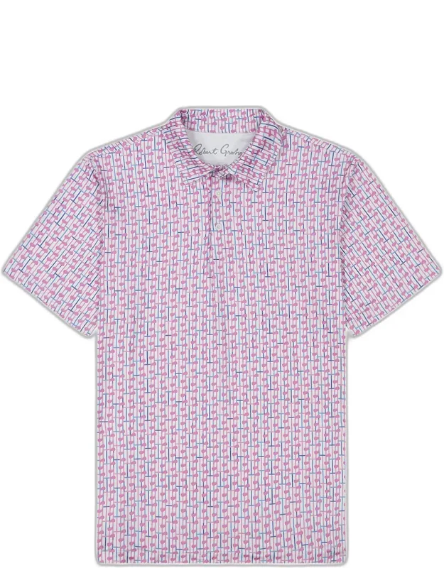 Iron Drive Knit Polo Shirt