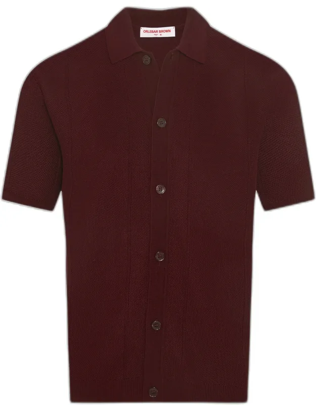Classic Fit Capri Collar Pique Knit Shirt
