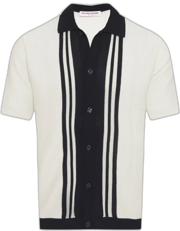Classic Fit Capri Collar Pique Knit Shirt