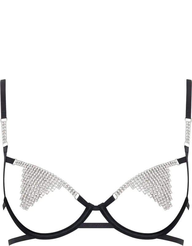 Susu Open Diamante Bra