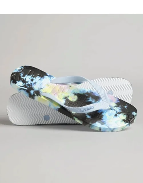 Code Tie Dye Flip Flops