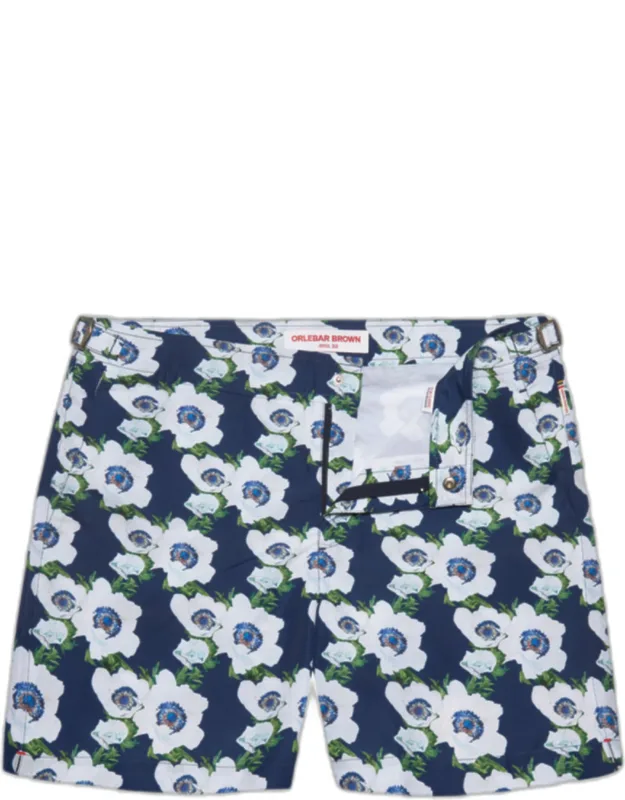 Mid-length Lumina Print Swim Shorts