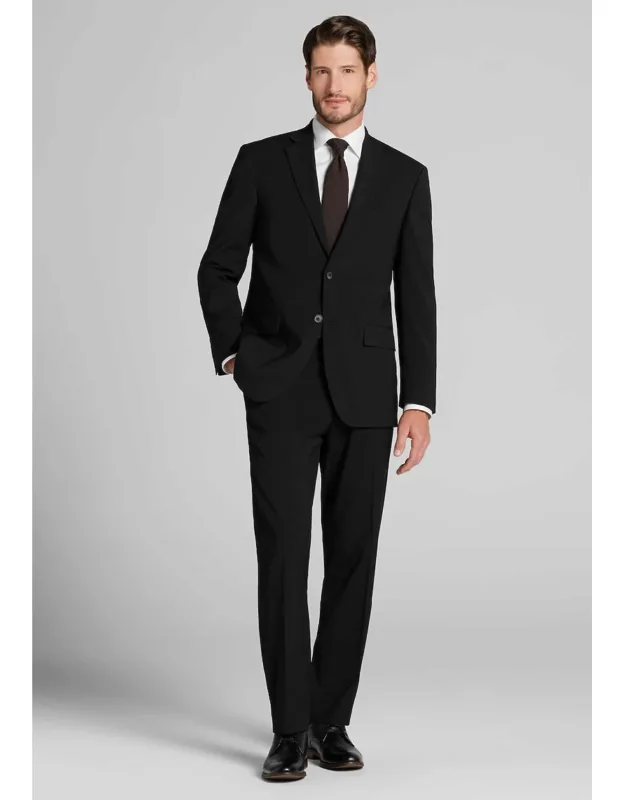 Tailored Fit Suit Jacket - Notch Lapel, Two-button Front