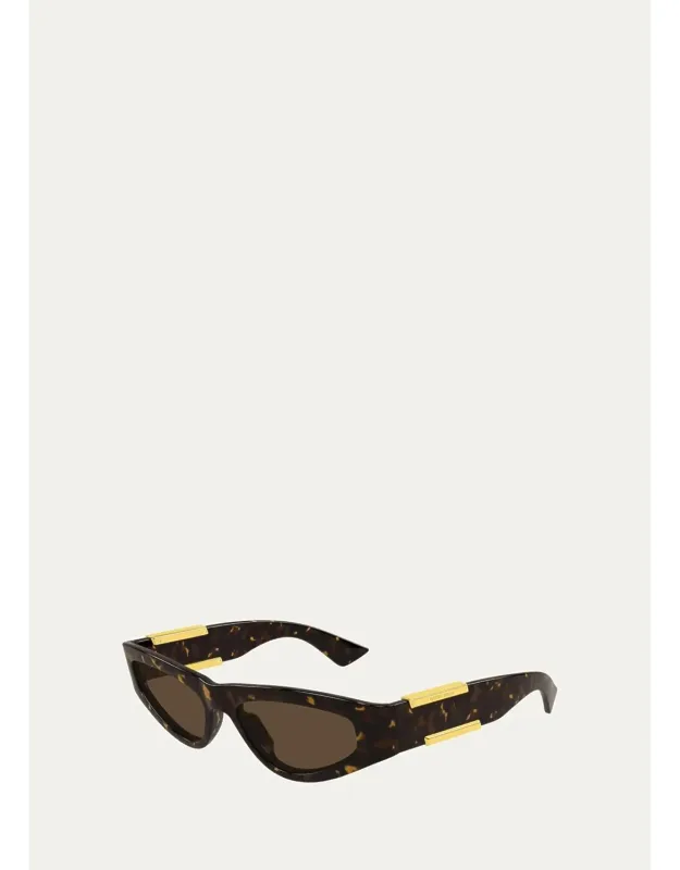 Bv1407s Cat-eye Sunglasses With 100% Uv Protection And Includes Case And Cleaning Cloth