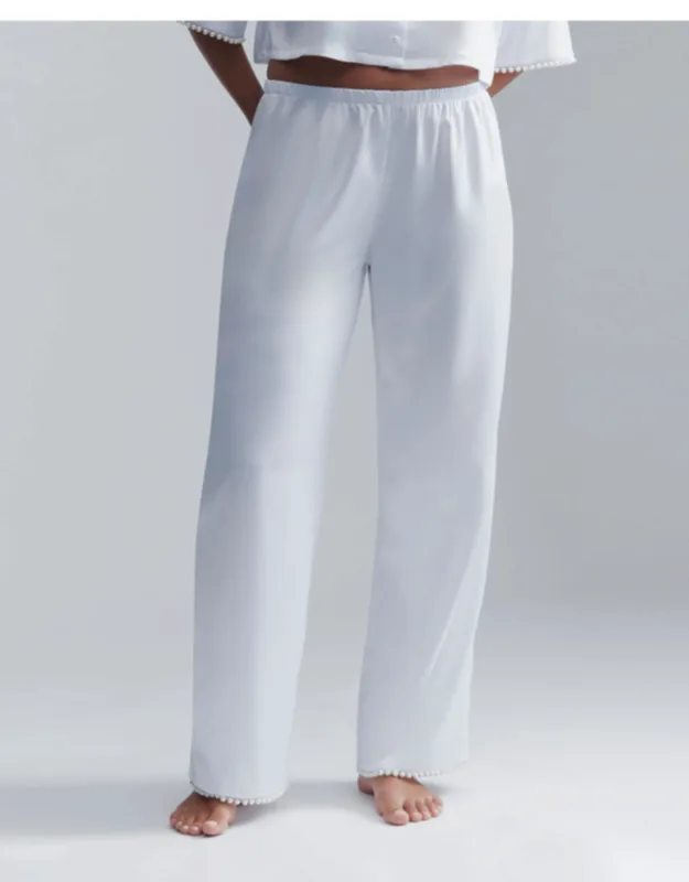 Pearl Luxury Satin Trousers