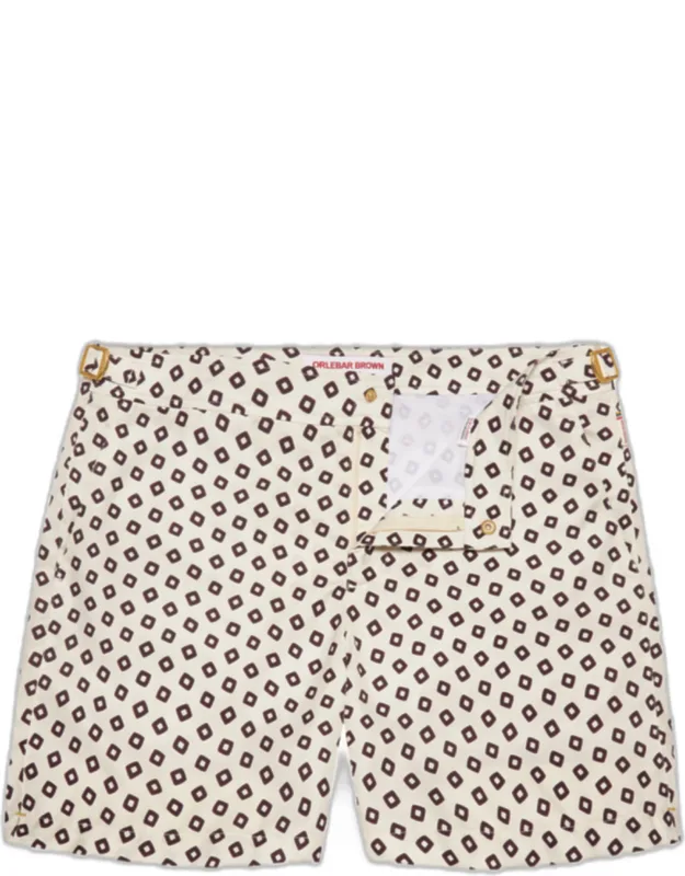 Mid-length Lumina Print Swim Shorts