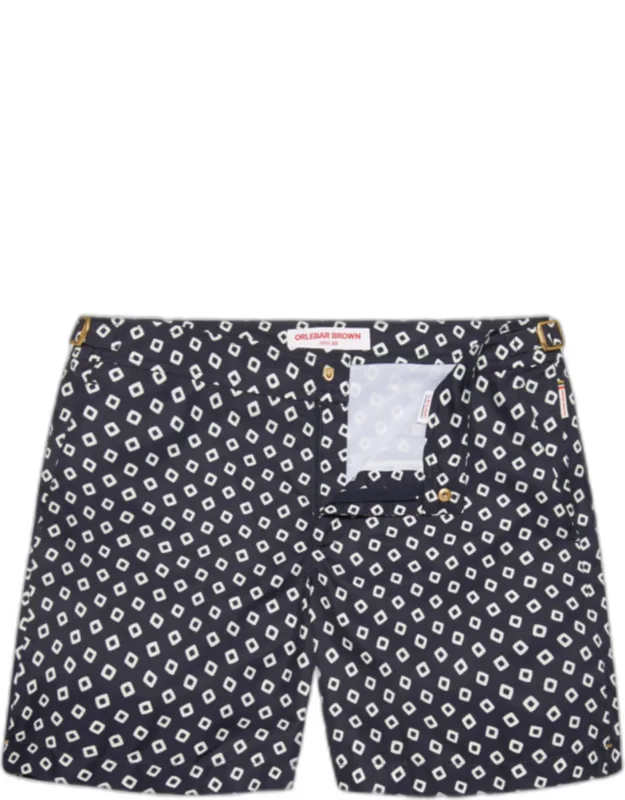 Mid-length Lumina Print Swim Shorts