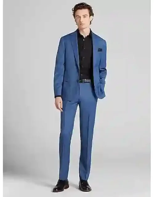 Slim Fit Check Suit