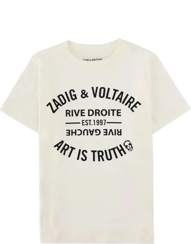 T-shirt With Logo Print