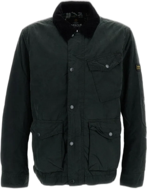 Winter Drifter Jacket In Waxed Cotton