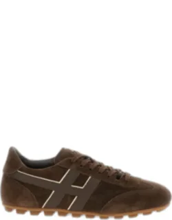Sneakers Runner H693 With Suede Leather Upper And Rubber Outsole