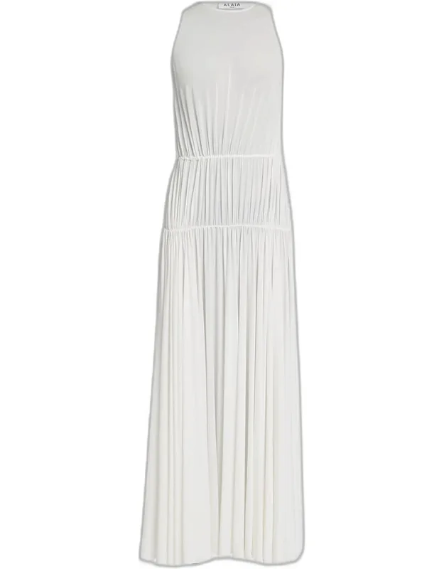 Pleated Goddess Dress