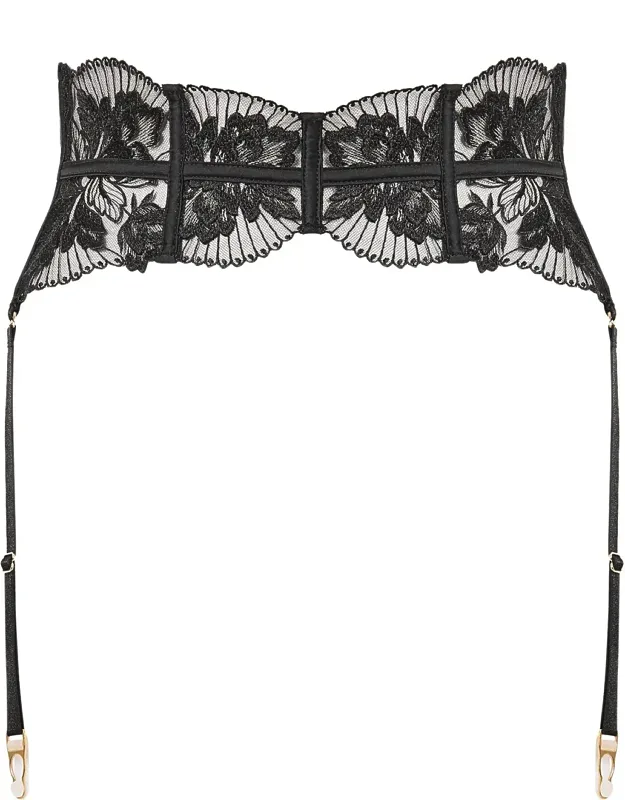 Detachable Waspie Garter Belt