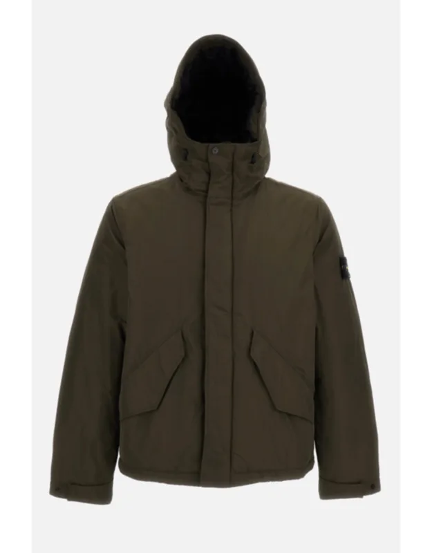 Water-repellent Parka With Hood