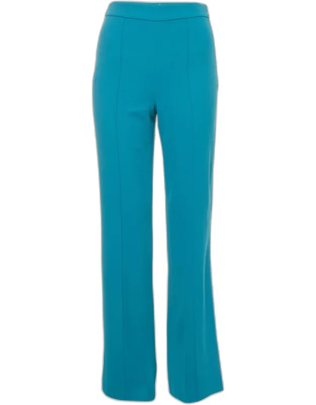 Flared Zip-up Trousers