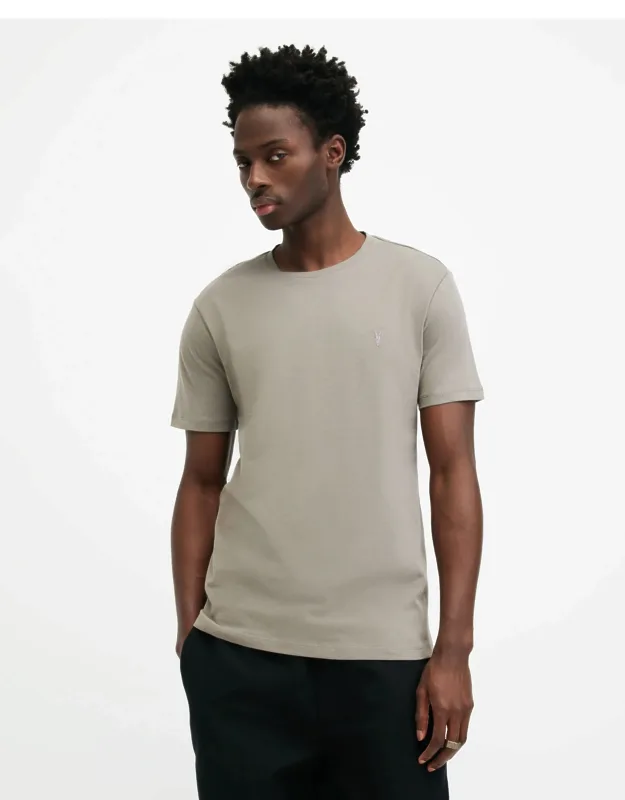 Brace Brushed Cotton Crew Neck T-shirt