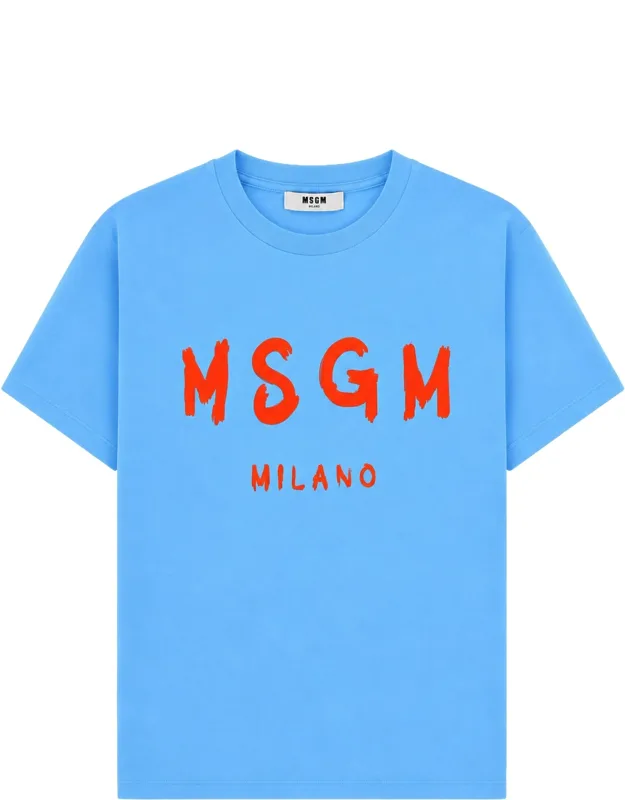 T-shirt With Logo Print