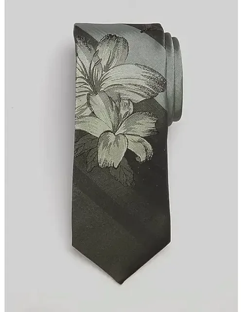 Hibiscus Stripe Tie