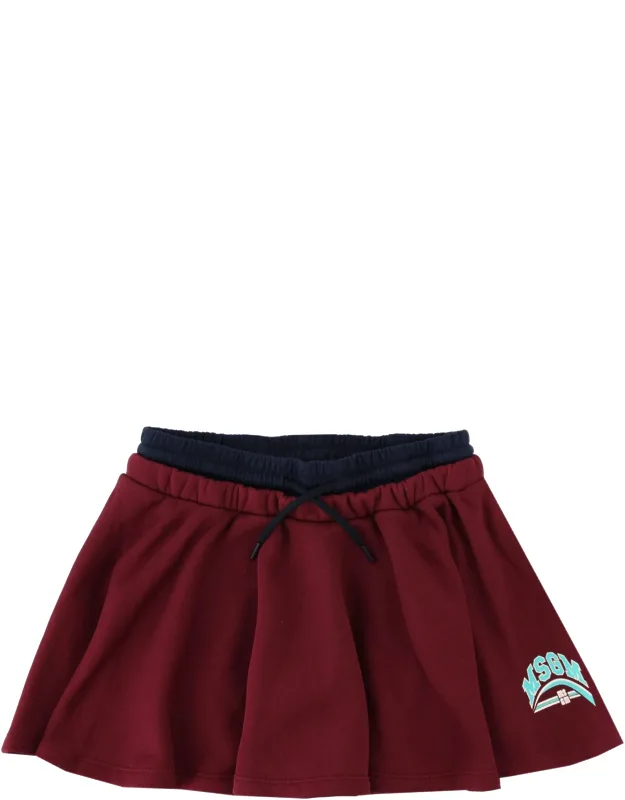 Skirt With Logo