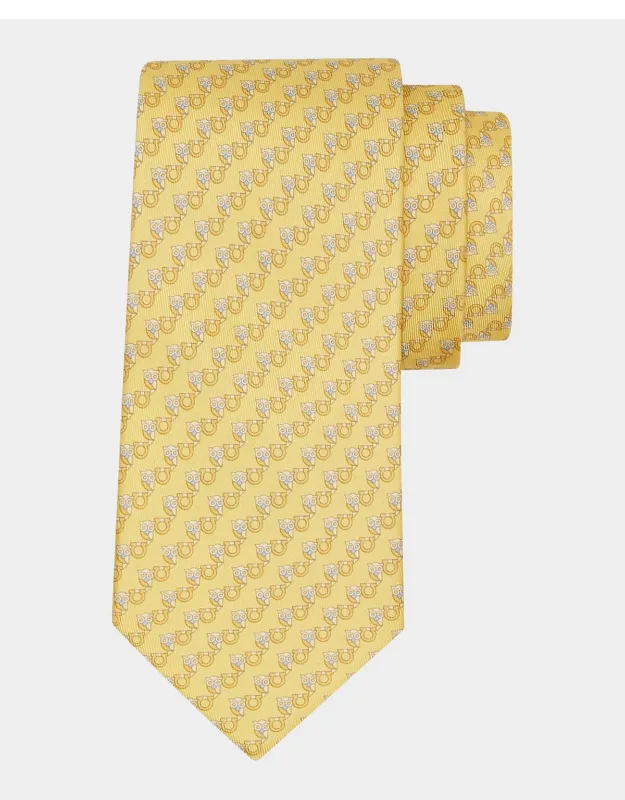 Owl And Gancio Silk Tie